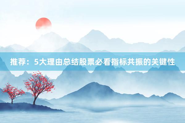推荐：5大理由总结股票必看指标共振的关键性